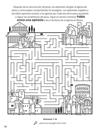 The Apostles’ Epistles coloring page