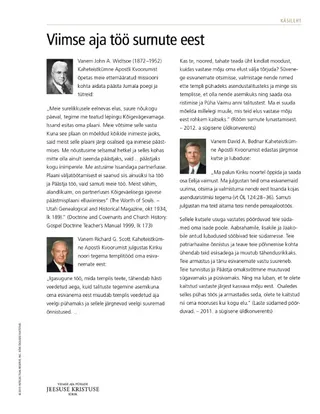 handout, Latter-day Work for the Dead