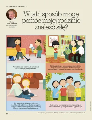 How can I help my family be strong