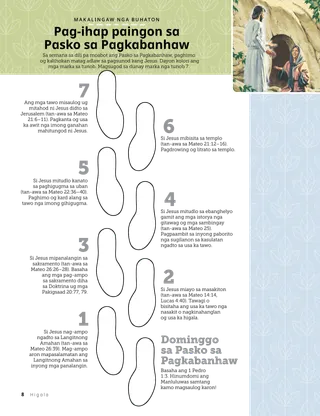 PDF nga dunay mga marka sa tunob nga kalihokan