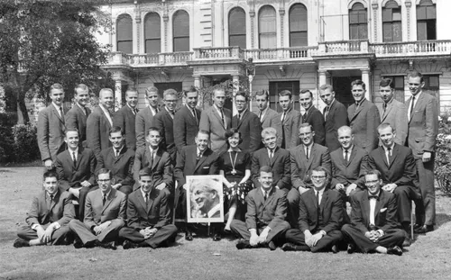 group of missionaries in England