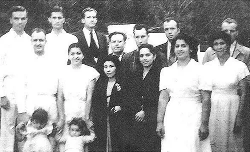 The baptism of Carmen de O’Donnal