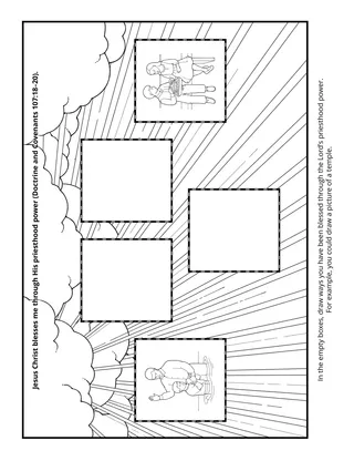 activity page for children