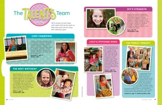 photos of girls and their talents