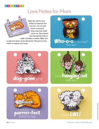 Funstuff: Love Notes for Mom