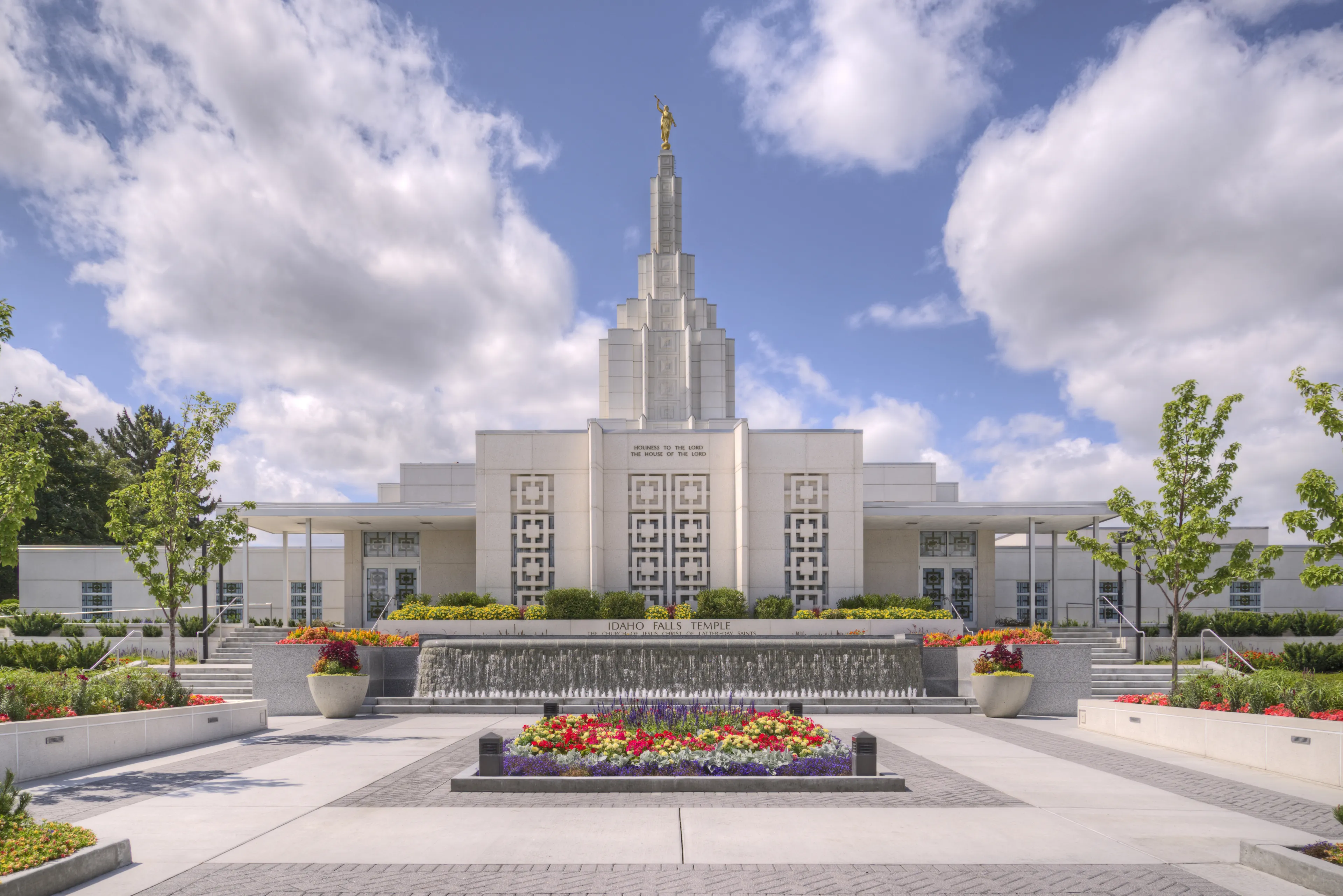 Idaho Falls Idaho Temple - Temple Spring