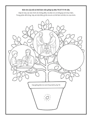 trang sinh hoạt: đức tin của chúng ta có thể tạo ra những phép lạ