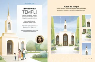 PDF dell’attività con un puzzle sul tempio