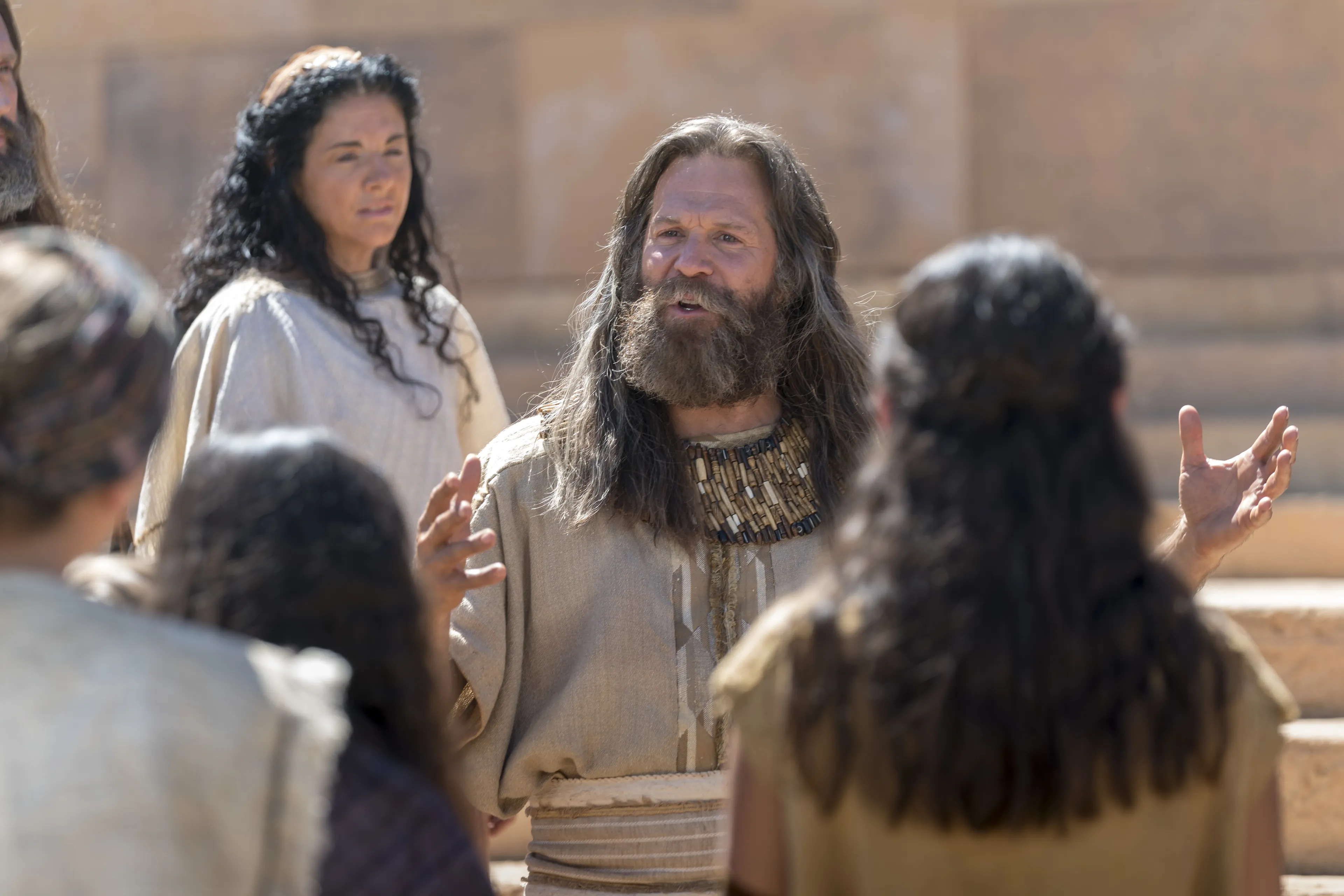 Jacob teaches the Nephites.