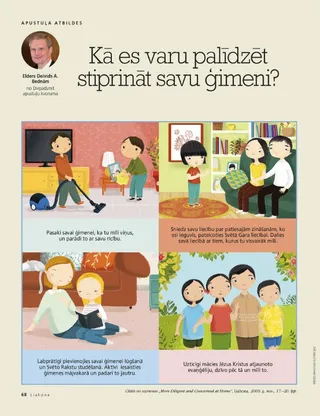 How can I help my family be strong