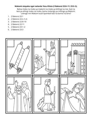Lokasa ya milulu ya Eteyelo ya bana: Makomi eteyaka ngai nalanda Yesu Klisto