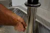 washing hands