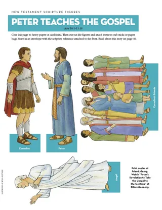Scripture Figures: Peter Teaches the Gospel