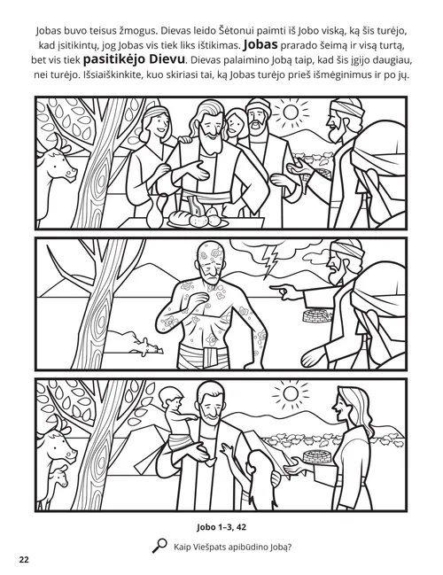 Job coloring page