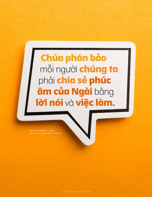 tấm áp phích về câu trích dẫn trong bong bóng thoại