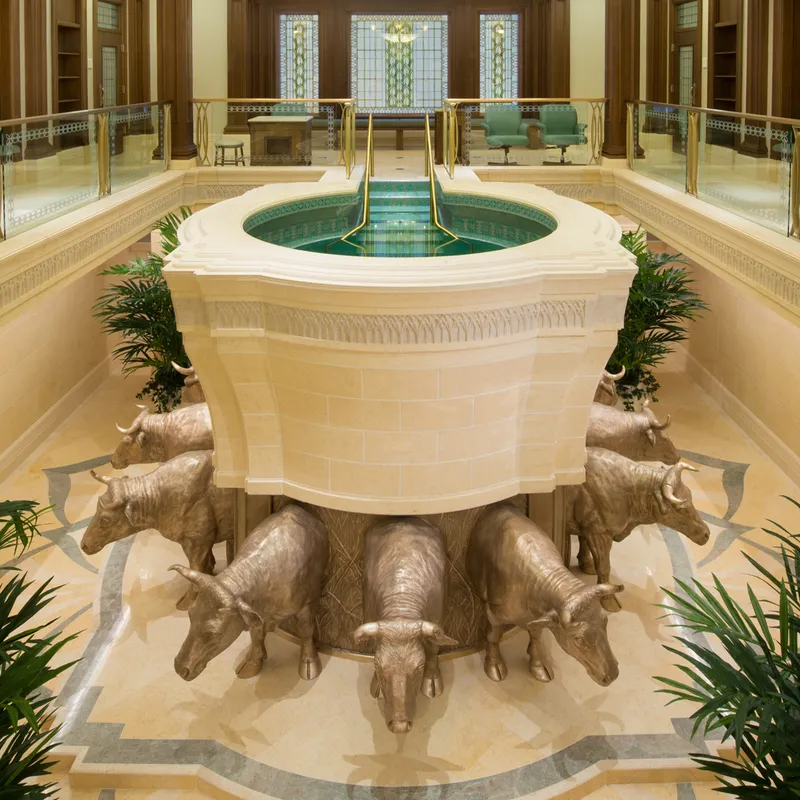 Interior of the Gilbert Arizona Temple.