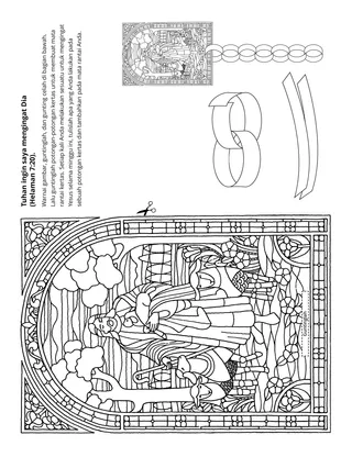 halaman kegiatan: Tuhan ingin saya mengingat Dia