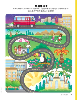 穿越巴西城市的迷宫