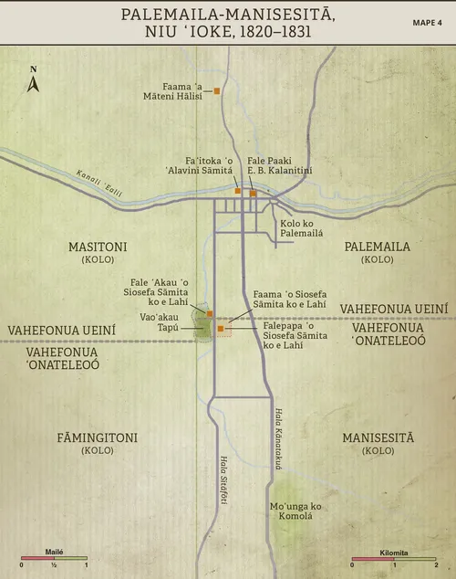 Mape Fika 4: Palemaila-Manisesitā, Niu ʻIoke 1820–31