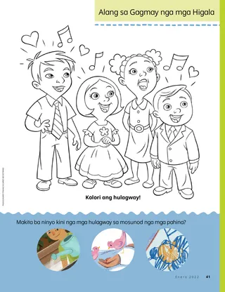 simple coloring page