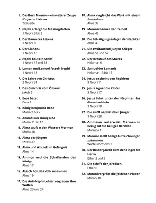 Table of Contents coloring page