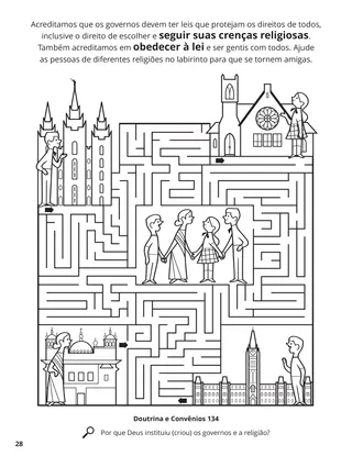 Religious Freedom coloring page