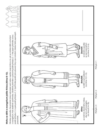 stránka s činnostmi: snaha dělit se o evangelium s druhými může vyžadovat vytrvalost a trpělivost