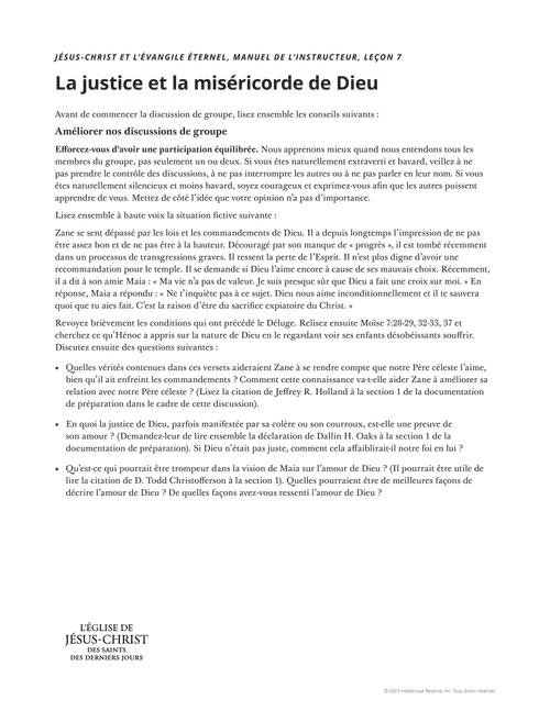 exemplaire de l’instructeur