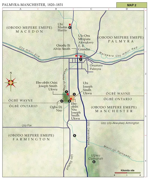 Akụkọ Nzukọ-nsọ map 2