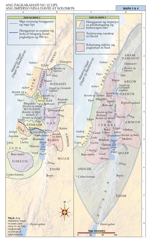 Biblia Mapa 3—4