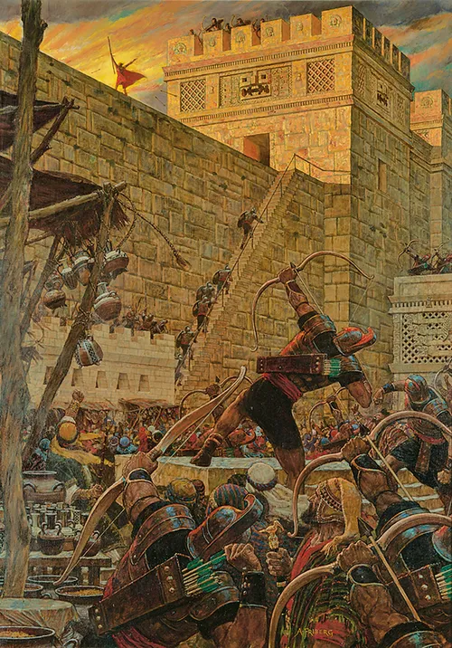 Samuel the Lamanite prophesies