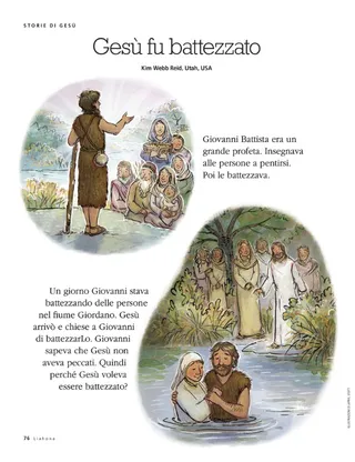 Jesus Was Baptized 1