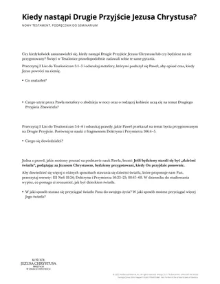 New Testament Seminary Teacher Manaul - 2023