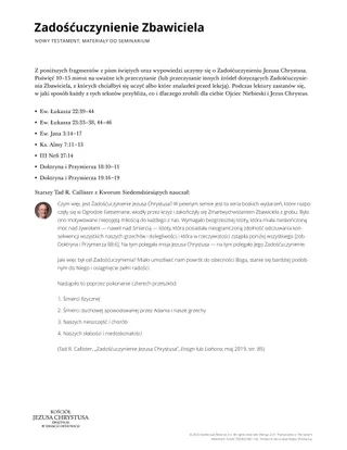 Handout on the Savior’s atonement