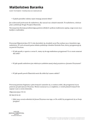 New Testament Seminary Teacher Manaul - 2023