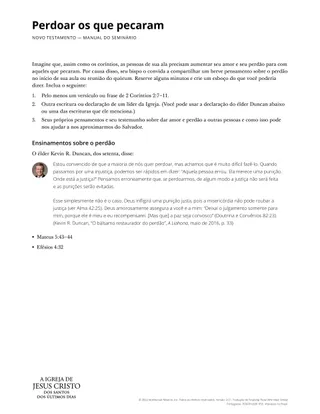 New Testament Seminary Teacher Manaul - 2023