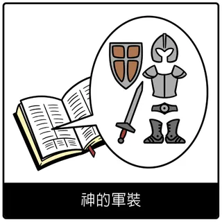 神的軍裝福音符號