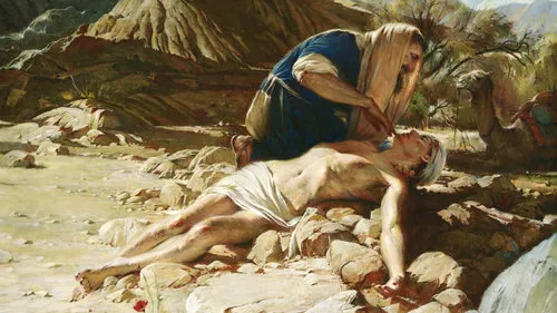 a man helping an injured man