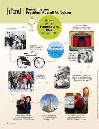 article about President Nelson for children