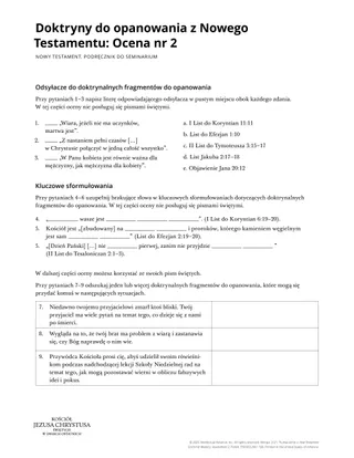 New Testament Seminary Teacher Manaul - 2023