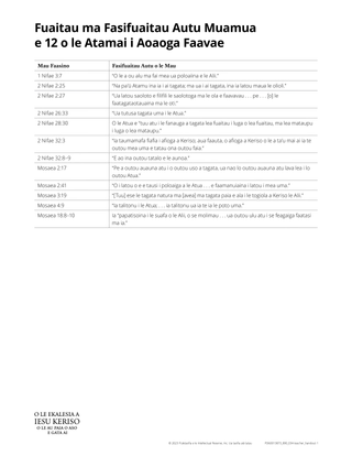 first 12 doctrinal mastery chart