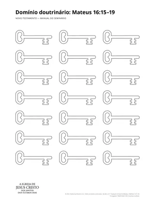 Doctrinal Mastery - Matthew