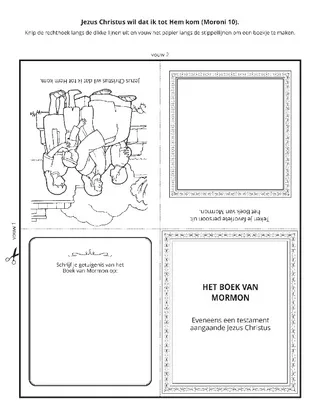 doe-pagina: het Boek van Mormon leert ons over Jezus Christus