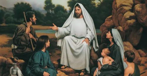 Jesus Christ teaching