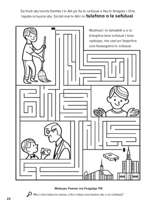 The Law of Tithing coloring page