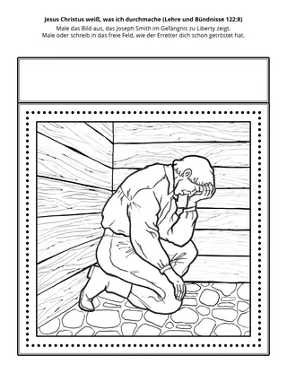 Seite mit der Aktivität für Kinder