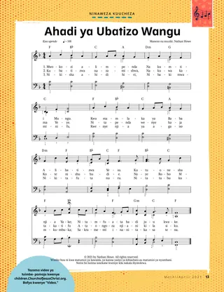 sheet music