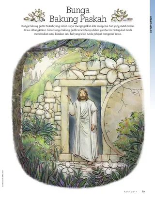 Easter lilies activity