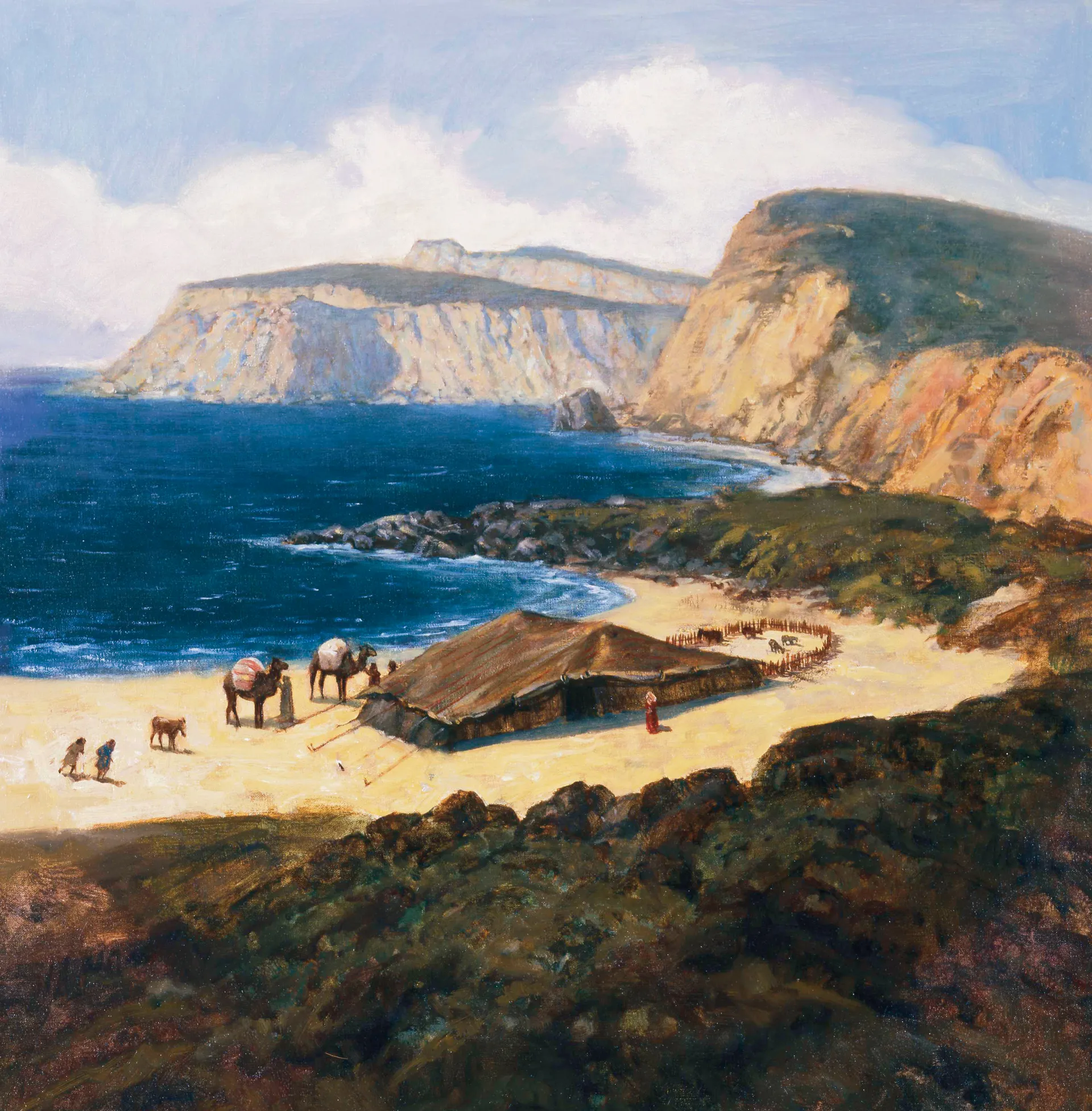 Family of Lehi Camped in Promised Land, by Gary L. Kapp © undefined ipCode 1.