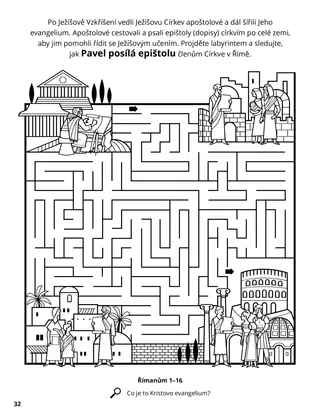 The Apostles’ Epistles coloring page